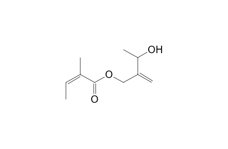 2-Butenoic acid, 2-methyl-, 3-hydroxy-2-methylenebutyl ester, (Z)-