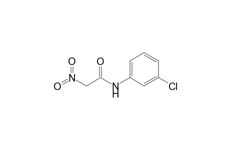 N-(3-chlorophenyl)-2-nitro-acetamide