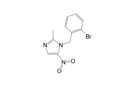 1-(2-bromobenzyl)-2-methyl-5-nitro-imidazole