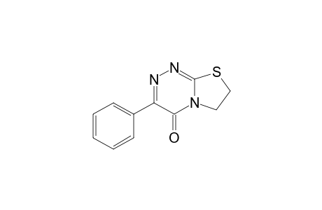 6,7-dihydro-3-phenyl-4H-thiazolo[2,3-c]-as-triazin-4-one