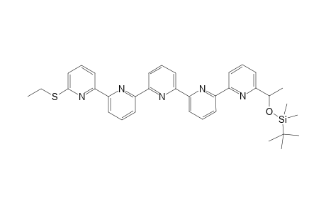 (S)-6-{1-(tert-Butyldimethylsiloxy)ethyl}-6""-ethylthio-2,2':6',2":6",2"':6"",2""quinqepyridine