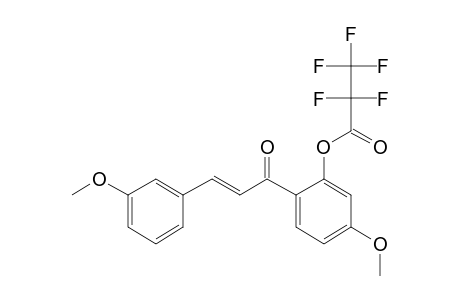 3,4'-Dimethoxy-2'-hydroxychalcone, pentafluoropropionate