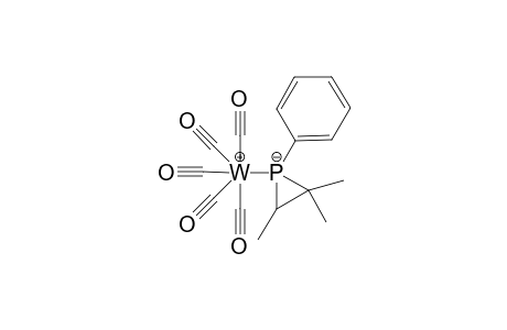 2,2,3-Trimethyl-1-Phenyl-1-phosphacyclopropane-1-(pentacarbonyl)tungsten(0) complex isomer