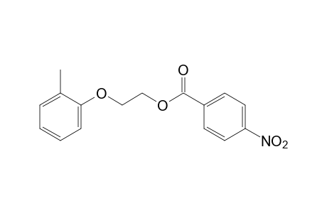 2-(o-tolyloxy)ethanol, p-nitrobenzoate