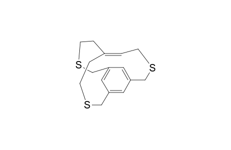 2,8,17-Trithia[4(5,12)][9]metacyclophan-4-ene