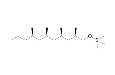 1-[(Trimethylsilyl)oxy]-2,4,6,8-tetramethylundecane