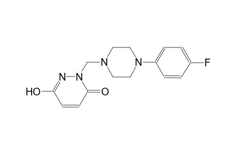 3(2H)-pyridazinone, 2-[[4-(4-fluorophenyl)-1-piperazinyl]methyl]-6-hydroxy-