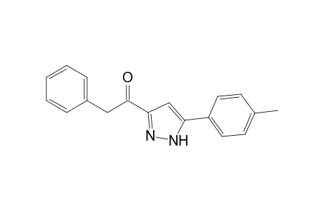1-[3-(4-methylphenyl)-1H-pyrazol-5-yl]-2-phenyl-ethanone