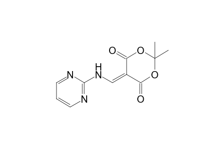{[(2-pyrimidinyl)amino]methylene}malonic acid, cyclic isopropylidene ester