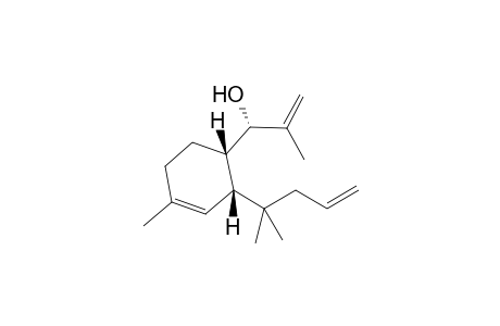 (1SR,2RS,1'SR)-1-(1'-Hydroxy-2'-methylprop-2'-enyl)-2-(1'',1''-dimethylbut-3''-enyl)-4-methylcyclohex-3-ene