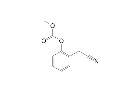 2-(Cyanomethyl)phenyl methyl carbonate