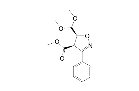 METHYL-CIS-5-DIMETHOXYMETHYL-3-PHENYL-4,5-DIHYDROISOXAZOLE-4-CARBOXYLATE