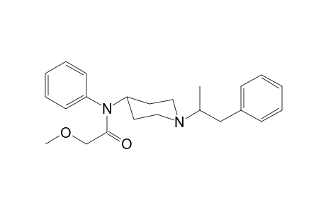2-Methoxy-N-phenyl-N-[1-(1-phenylpropan-2-yl)piperidin-4-yl]acetamide