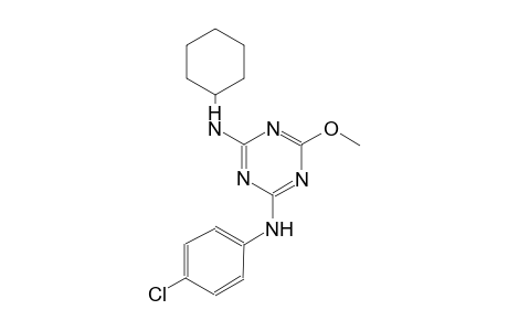 1,3,5-triazine-2,4-diamine, N~2~-(4-chlorophenyl)-N~4~-cyclohexyl-6-methoxy-