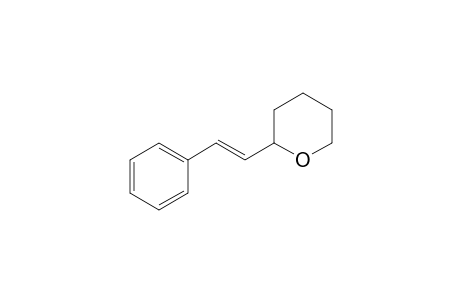2-[(E)-2-phenylethenyl]oxane