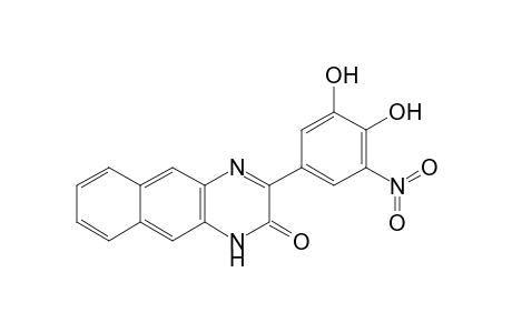 Benzo[g]quinoxalin-2(1H)-one, 3-(3,4-dihydroxy-5-nitrophenyl)-