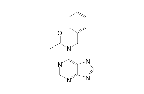 6-Benzylaminopurine, N-acetyl-