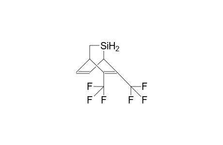 5,6-Bis(trifluoromethyl)-2-sila-bicyclo(2.2.2)octa-5,7-diene
