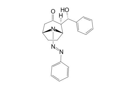 (1S,2R,5R)-exo-anti-2-(.alpha.(S)-Hydroxybenzyl)-8-phenylazo-3-nortropanone