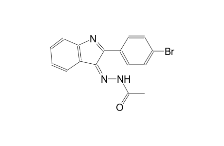 N'-[(3Z)-2-(4-bromophenyl)-3H-indol-3-ylidene]acetohydrazide