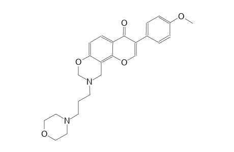 4H,8H-pyrano[2,3-f][1,3]benzoxazin-4-one, 9,10-dihydro-3-(4-methoxyphenyl)-9-[3-(4-morpholinyl)propyl]-