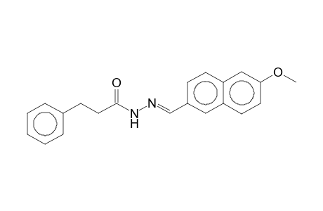 N'-(6-Methoxy-2-naphthylmethylene)hydrocinnamohydrazide