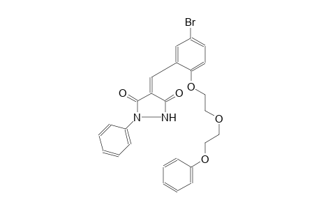 3,5-pyrazolidinedione, 4-[[5-bromo-2-[2-(2-phenoxyethoxy)ethoxy]phenyl]methylene]-1-phenyl-, (4E)-