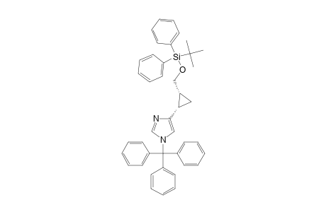 (1S,2R)-2-(TERT.-BUTYLDIPHENYLSILYLOXY)-METHYL-1-(1-TRIPHENYLMETHYL-1H-IMIDAZOL-4-YL)-CYCLOPROPANE