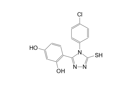 1,3-benzenediol, 4-[4-(4-chlorophenyl)-5-mercapto-4H-1,2,4-triazol-3-yl]-