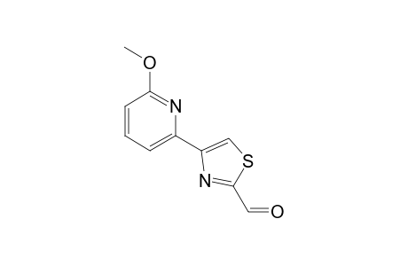 4-(6-methoxy-2-pyridyl)thiazole-2-carbaldehyde