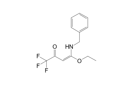 (E)-4-Ethoxy-4-(benzylamino)-1,1,1-trifluorobut-3-en-2-one