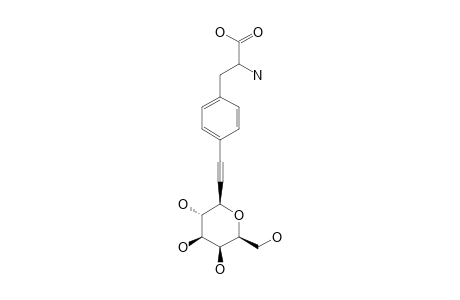 4-C-(3,7-ANHYDRO-1,1,2,2-TETRADEHYDRO-1,2-D-GLYCERO-D-GALACTOOCTITYL)-DL-PHENYLALANINE