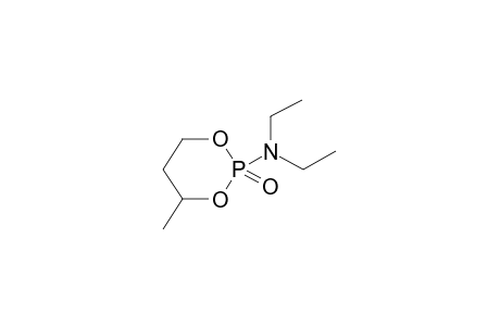 2-DIETHYLAMINO-2-OXO-4-METHYL-1,3,2-DIOXAPHOSPHORINANE