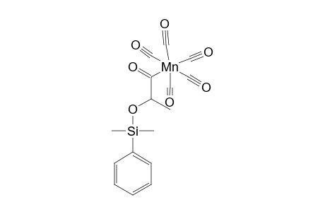 (CO)5MNC(O)CH(CH3)OSIME2PH