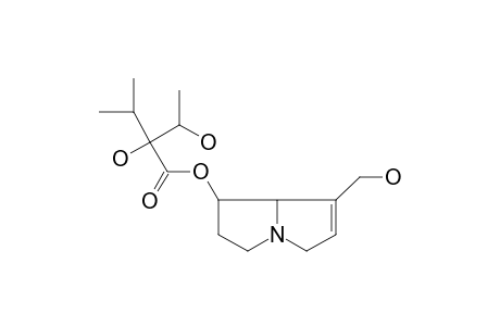 2-hydroxy-2-(1-hydroxyethyl)-3-methyl-butyric acid (7-methylol-2,3,5,8-tetrahydro-1H-pyrrolizin-1-yl) ester