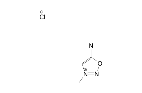 3-METHYL-5-AMINO-1,2,3-OXADIAZOLE_CHLORIDE