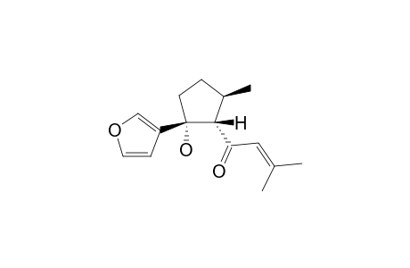 CARNEY'S-KETOL;(4S,7S,8R)-4-HYDROXY-10,11-DIDEHYDRO-4,8-DIHYDROMYODESMONE