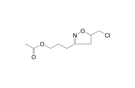 5-CHLOROMETHYL-3-(3'-ACETOXYPROPYL)-2-ISOXAZOLINE