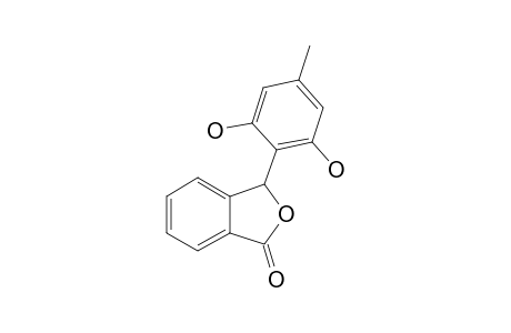 3-(2,6-DIHYDROXY-4-METHYLYPHENYL)-ISOBENZOFURAN-1(3H)-ONE