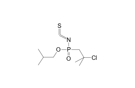O-ISOBUTYL(2-CHLOROISOBUTYL)PHOSPHONIC ACID, ISOTHIOCYANATE