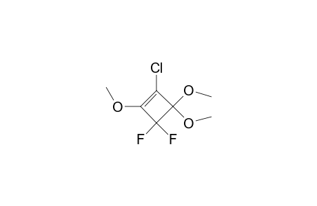 1-CHLORO-3,3-DIFLUORO-2,4,4-TRIMETHOXY-1-CYCLOBUTENE