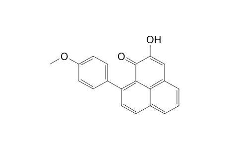 2-Hydroxy-9-(p-methoxyphenyl)phenalen-1-one