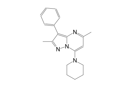 2,5-dimethyl-3-phenyl-7-(1-piperidinyl)pyrazolo[1,5-a]pyrimidine