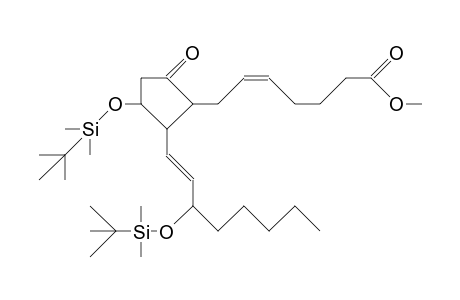11,15-O-Bis(T-butyl-dimethylsilyloxy)-prostaglandin E2 methyl ester
