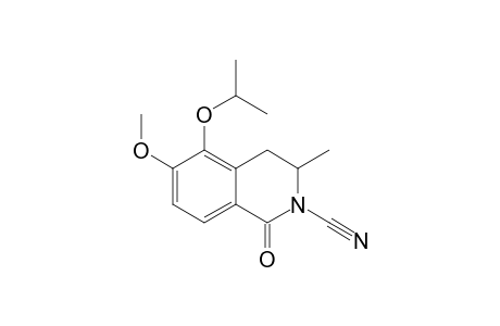 5-Isopropoxy-3-methylcyano-6-methoxy-3,4-dihydroisoquinolin-1(2H)-one