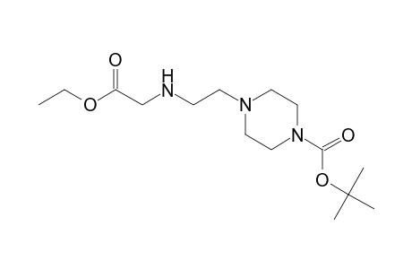 Tert-Butyl 4-(2-((2-ethoxy-2-oxoethyl)amino)ethyl)piperazine-1-carboxylate