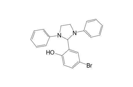 4-Bromo-2-(1,3-diphenyl-2-imidazolidinyl)phenol