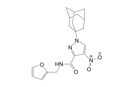 1-(1-adamantyl)-N-(2-furylmethyl)-4-nitro-1H-pyrazole-3-carboxamide