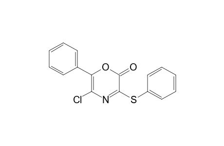 5-Chloro-6-phenyl-3-phenylsulfenyl-2H-1,4-oxazin-2-one