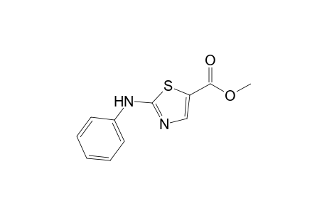 2-Anilino-5-thiazolecarboxylic acid methyl ester
